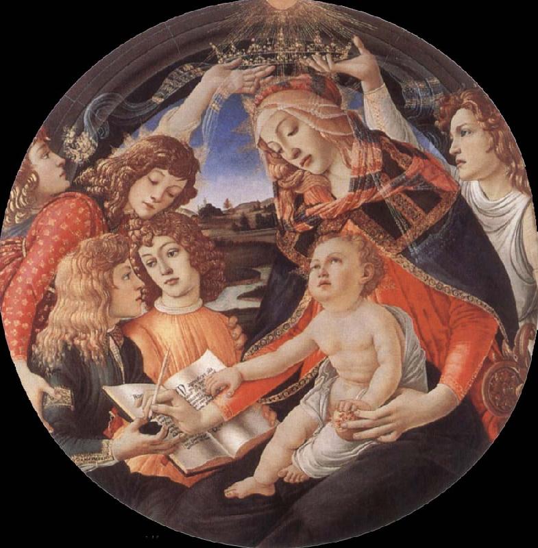Sandro Botticelli Madonna of the Magnificat France oil painting art